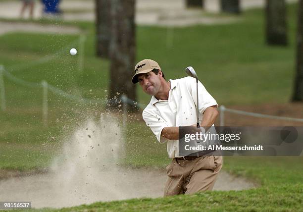 Jose Maria Olazabal competes in the 2004 Chrysler Championship first round October 28, 2004 in Palm Harbor, Florida.