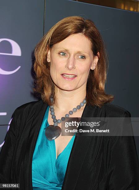 Sarah Brown attends Marie Claire's Inspire & Mentor Campaign party at The Loft at the Ivy Club on March 30, 2010 in London, England.