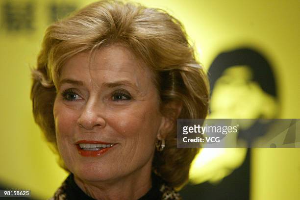 Linda Cadwell, widow of the late Kung Fu star Bruce Lee attends opening ceremony for Bruce Lee's exhibition as part of the event at the Hong Kong...