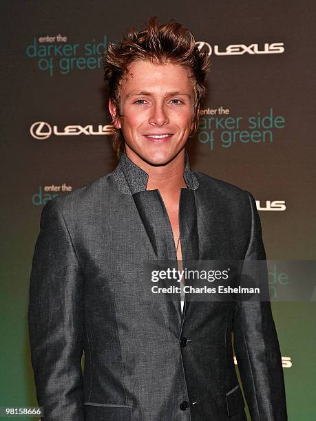 Actor Charlie Bewley attends the Darker Side of Green Climate Change Debate at Skylight West on March 30, 2010 in New York City.