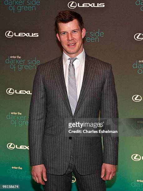 Actor Eric Mabius attends the Darker Side of Green Climate Change Debate at Skylight West on March 30, 2010 in New York City.