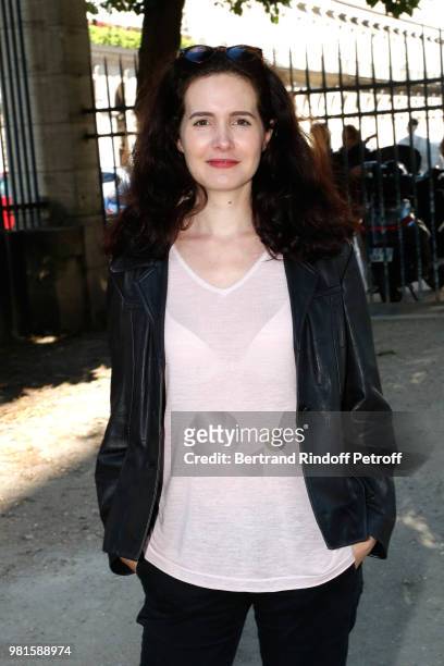 Actress Chloe Lambert attends the Fete Des Tuileries on June 22, 2018 in Paris, France.