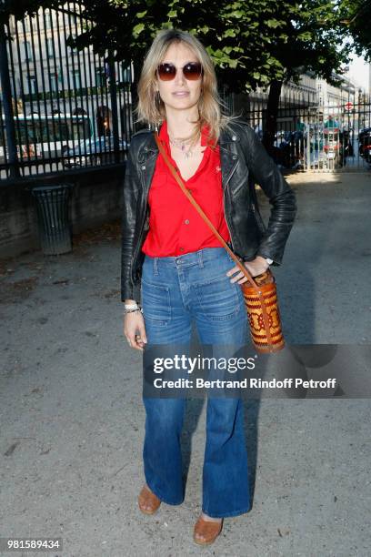 Actress Pauline Lefevre attends the Fete Des Tuileries on June 22, 2018 in Paris, France.