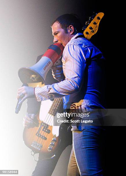 Scott Weiland of Stone Temple Pilots performs at The Louisville Palace Theater on March 30, 2010 in Louisville, Kentucky.