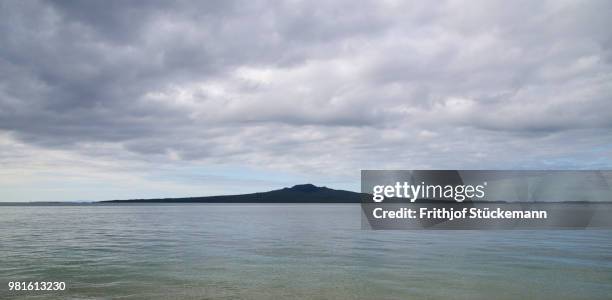 rangitoto island - rangitoto stock pictures, royalty-free photos & images