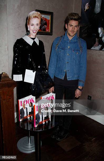 Henry Holland at a showing of Mark Heyes new book at the Sanctum Hotel. On March 30, 2010. London, England.