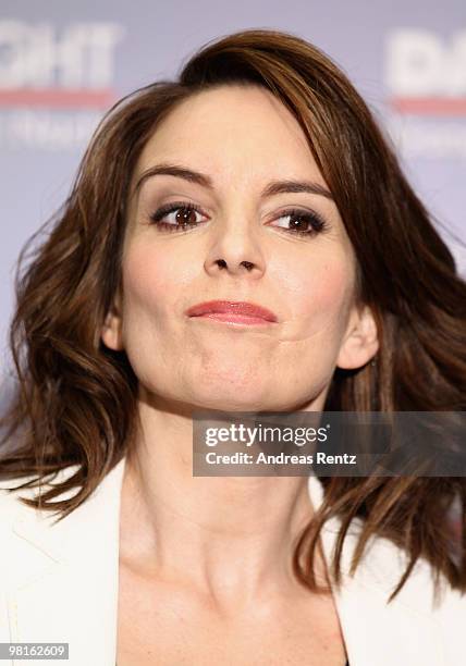 Actress Tina Fey attends a photocall to promote the new movie 'Date Night' at Hotel de Rome on March 31, 2010 in Berlin, Germany.