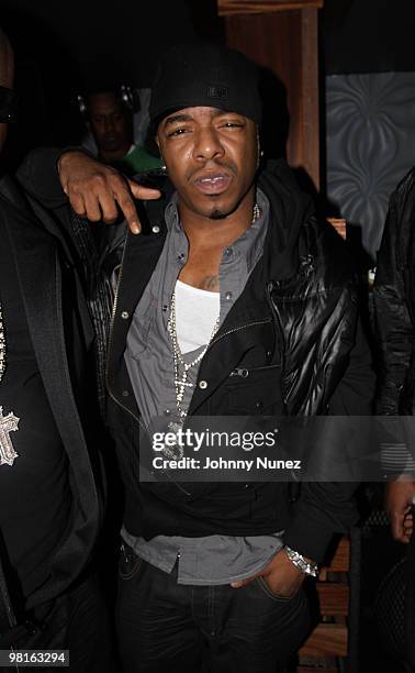 Sisqo attends Dru Hill's "InDRUpendence Day" album listening party at Le Lupanar on March 30, 2010 in New York City.