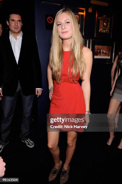 Tansy Aspinall attends the launch party of Tatler's Little Black Book at Tramp on November 5, 2008 in London, England.