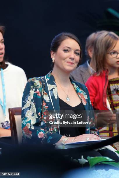 Princess Alexandra of Luxembourg celebrates National Day on June 22, 2018 in Luxembourg, Luxembourg.