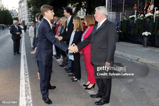 Prince Louis of Luxembourg celebrates National Day on June 22, 2018 in Luxembourg, Luxembourg.