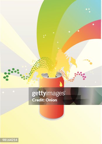 Illustration Drinks Can Illustration Drinks Can