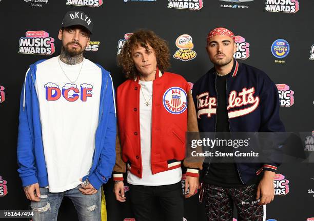 Cheat Codes arrives at the 2018 Radio Disney Music Awards at Loews Hollywood Hotel on June 22, 2018 in Hollywood, California.