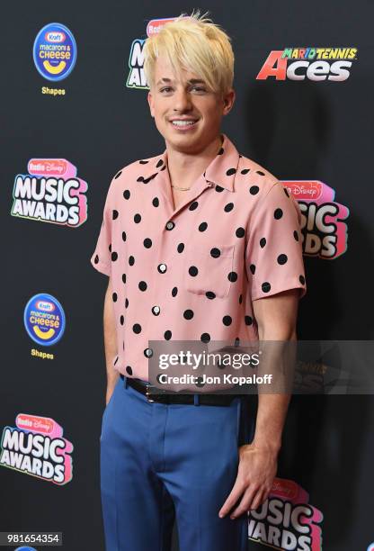 Charlie Puth attends the 2018 Radio Disney Music Awards at Loews Hollywood Hotel on June 22, 2018 in Hollywood, California.