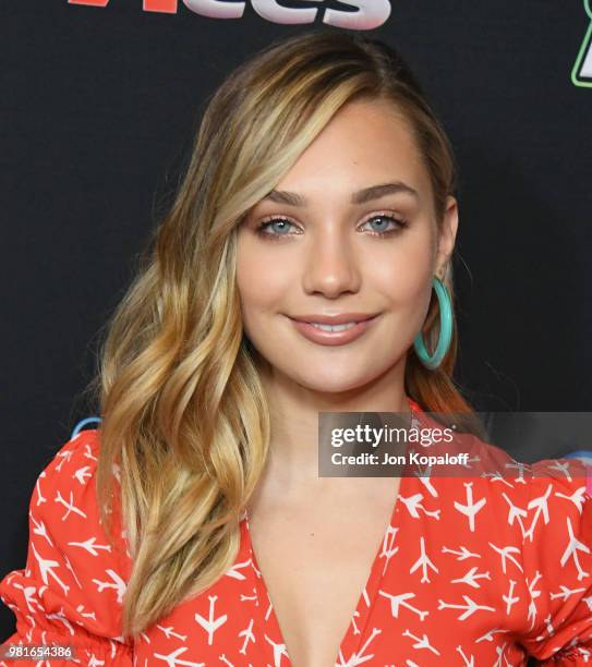 Maddie Ziegler attends the 2018 Radio Disney Music Awards at Loews Hollywood Hotel on June 22, 2018 in Hollywood, California.