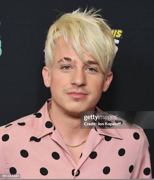 Charlie Puth attends the 2018 Radio Disney Music Awards at Loews Hollywood Hotel on June 22, 2018 in Hollywood, California.