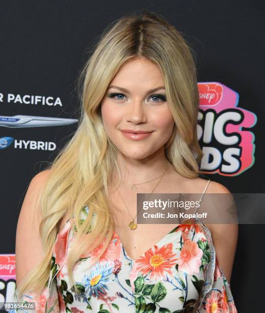 Witney Carson attends the 2018 Radio Disney Music Awards at Loews Hollywood Hotel on June 22, 2018 in Hollywood, California.