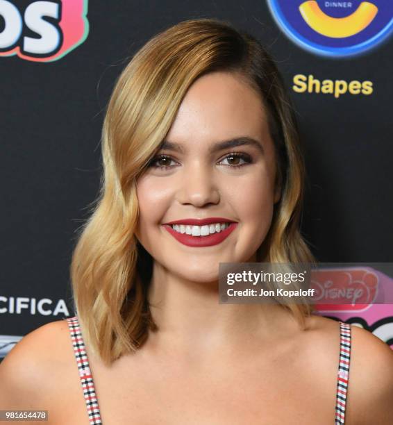 Bailee Madison attends the 2018 Radio Disney Music Awards at Loews Hollywood Hotel on June 22, 2018 in Hollywood, California.