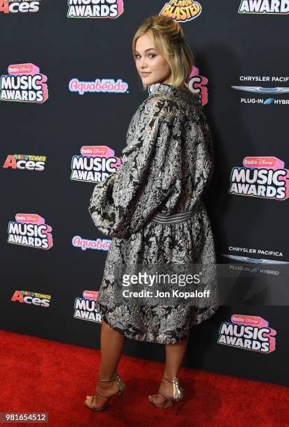Olivia Holt attends the 2018 Radio Disney Music Awards at Loews Hollywood Hotel on June 22, 2018 in Hollywood, California.