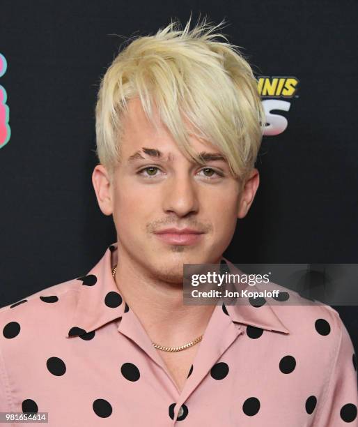 Charlie Puth attends the 2018 Radio Disney Music Awards at Loews Hollywood Hotel on June 22, 2018 in Hollywood, California.