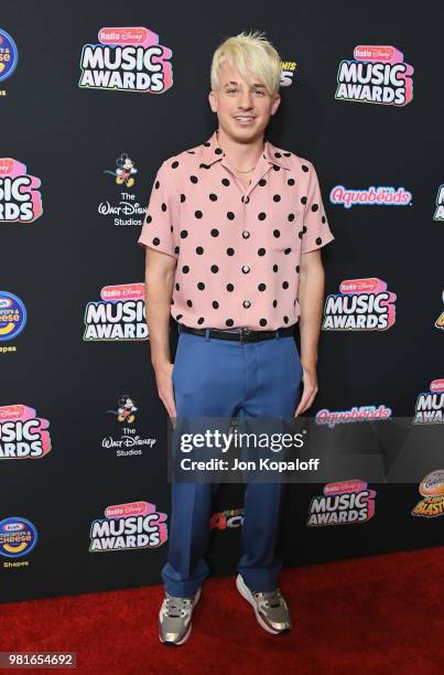 Charlie Puth attends the 2018 Radio Disney Music Awards at Loews Hollywood Hotel on June 22, 2018 in Hollywood, California.