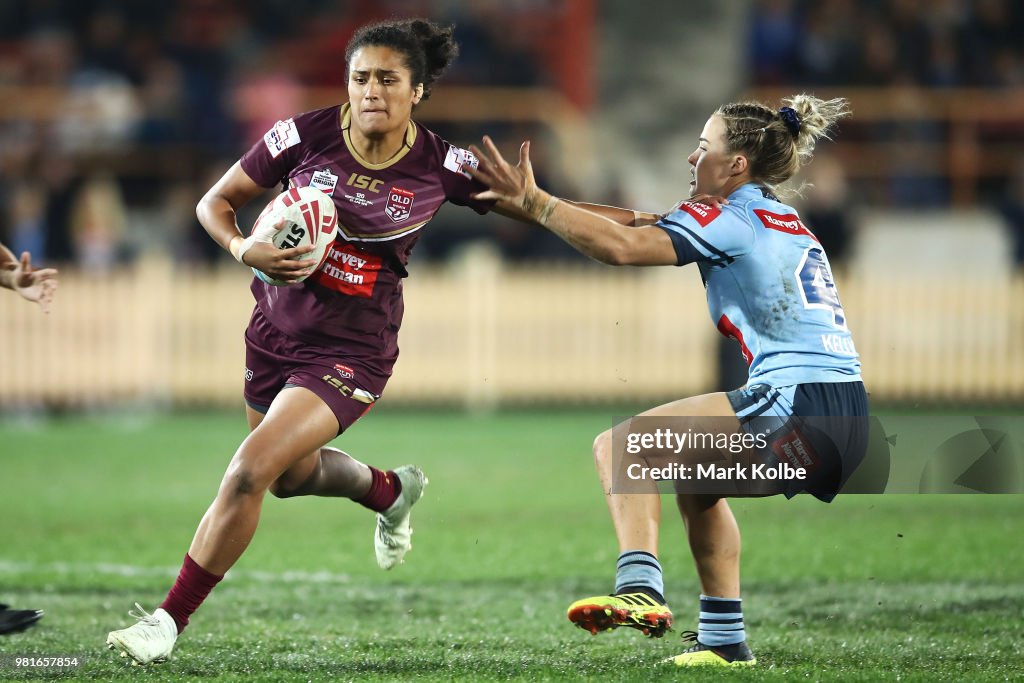 Women's State Of Origin - NSW v QLD