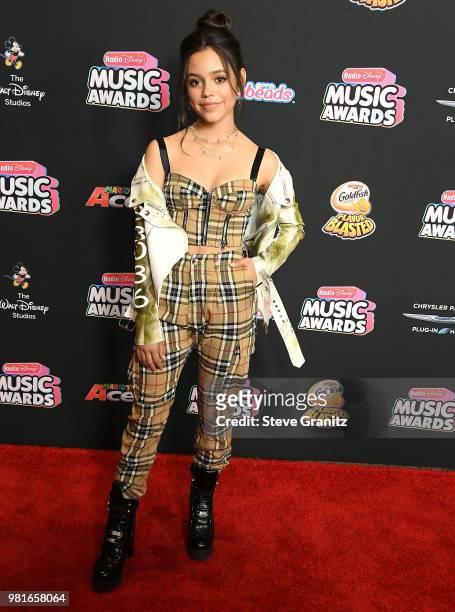 Jenna Ortega arrives at the 2018 Radio Disney Music Awards at Loews Hollywood Hotel on June 22, 2018 in Hollywood, California.