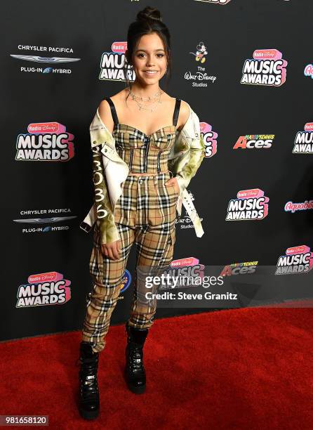 Jenna Ortega arrives at the 2018 Radio Disney Music Awards at Loews Hollywood Hotel on June 22, 2018 in Hollywood, California.