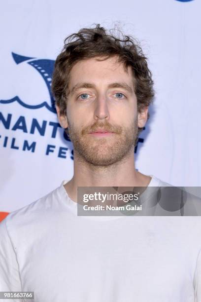 Thomas Middleditch attends the All-Star Comedy Roundtable, The Improv Takeover during the 2018 Nantucket Film Festival - Day 3 on June 22, 2018 in...