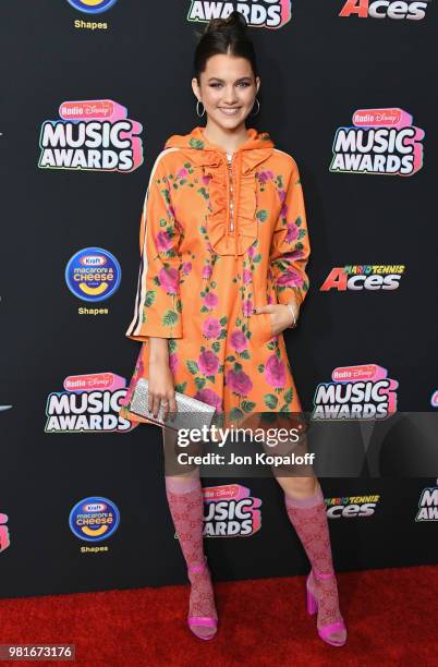 Chloe East attends the 2018 Radio Disney Music Awards at Loews Hollywood Hotel on June 22, 2018 in Hollywood, California.