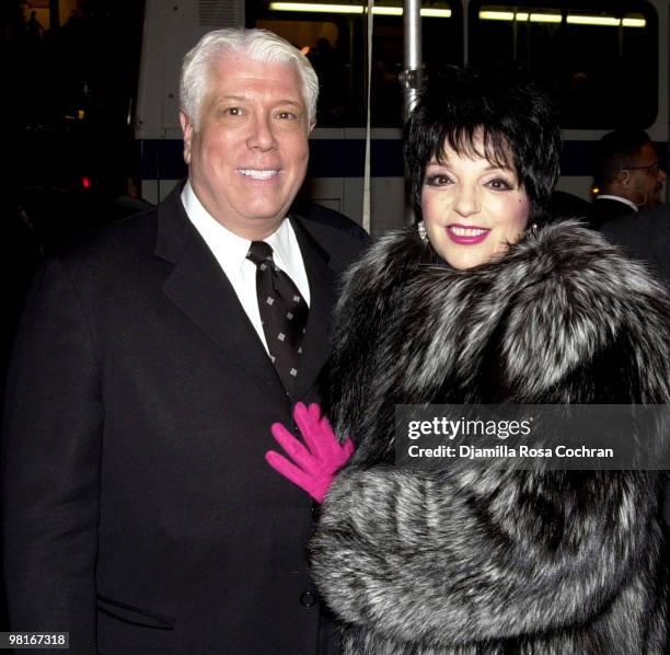 Dennis Basso and Liza Minnelli