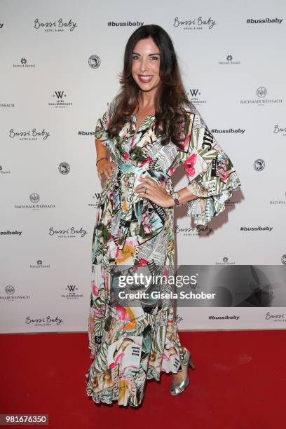 Alexandra Polzin during the 'Bussi Baby' by Bachmair Weissach hotel & bar opening event on June 22, 2018 in Bad Wiessee near Rottach-Egern, Germany.