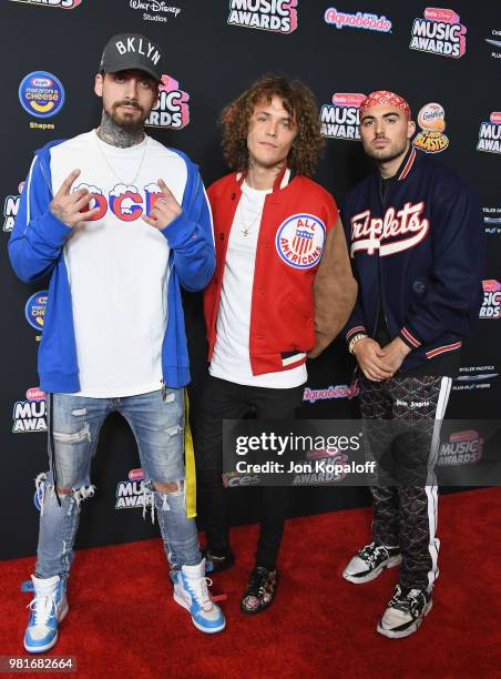 Cheat Codes attends the 2018 Radio Disney Music Awards at Loews Hollywood Hotel on June 22, 2018 in Hollywood, California.