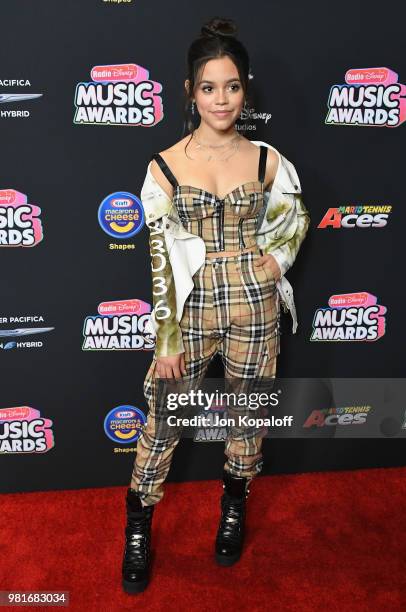 Jenna Ortega attends the 2018 Radio Disney Music Awards at Loews Hollywood Hotel on June 22, 2018 in Hollywood, California.