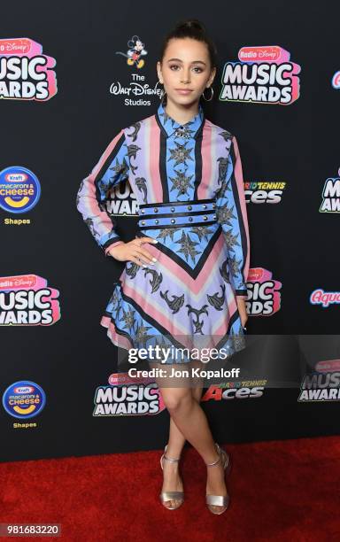 Sky Katz attends the 2018 Radio Disney Music Awards at Loews Hollywood Hotel on June 22, 2018 in Hollywood, California.