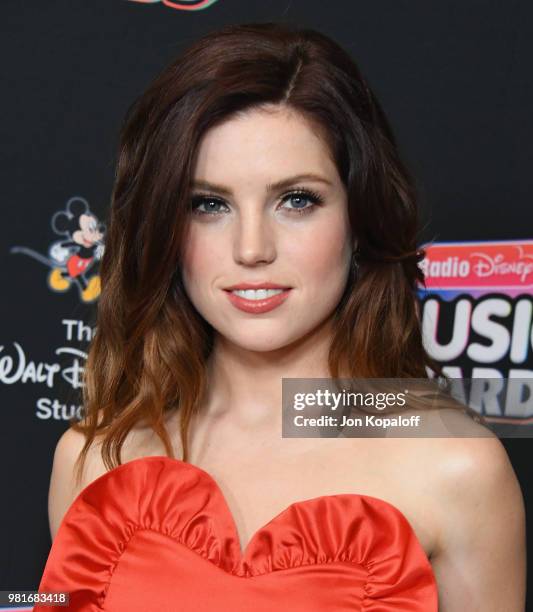 Sydney Sierota of Echosmith attends the 2018 Radio Disney Music Awards at Loews Hollywood Hotel on June 22, 2018 in Hollywood, California.