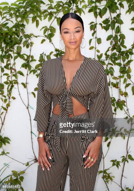 Draya Michele attends Culture Creators Leaders and Innovators Awards Brunch 2018 at The Beverly Hilton on June 22, 2018 in Beverly Hills, California.