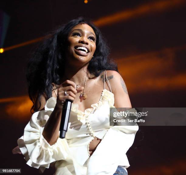 Performs at 2018 BET Experience Staples Center Concert, sponsored by COCA-COLA, at L.A. Live on June 22, 2018 in Los Angeles, California.