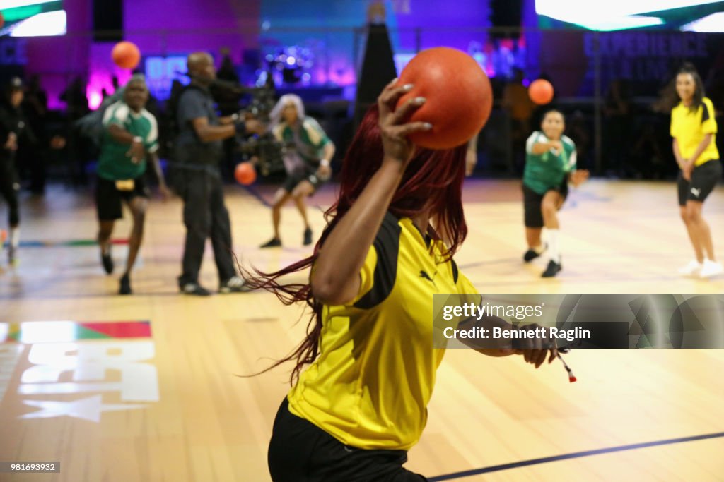 2018 BET Experience - Celebrity Dodgeball Game