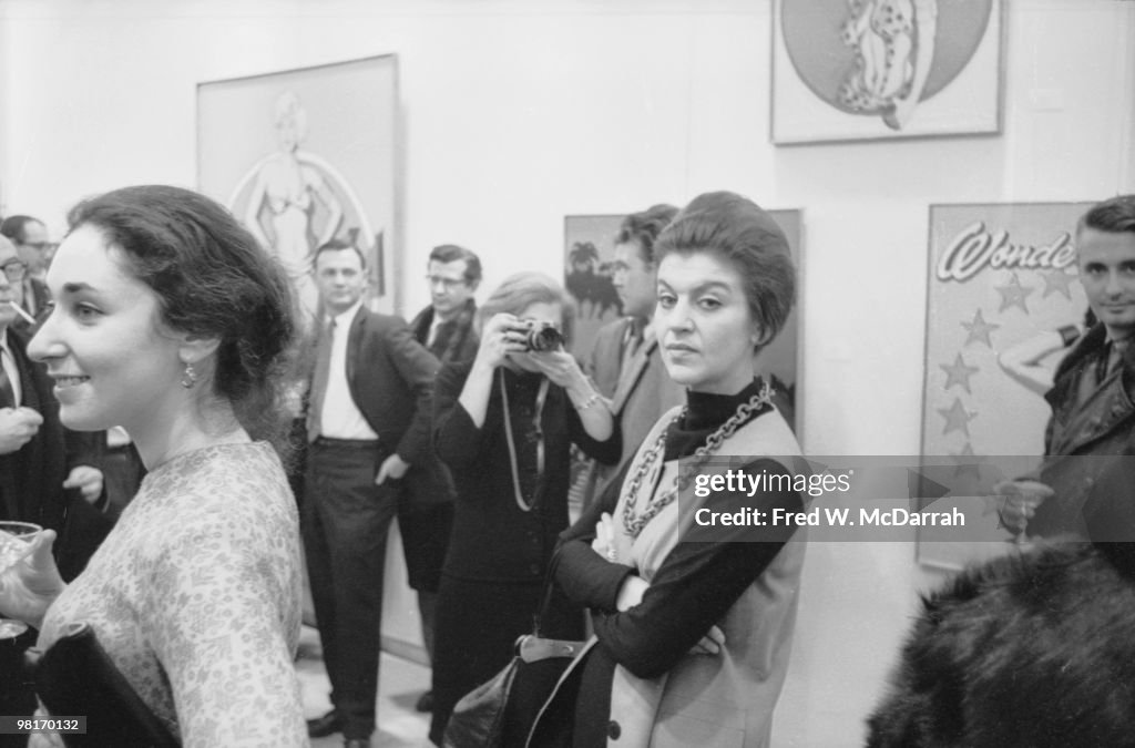 At The 'First International Girlie Exhibit'