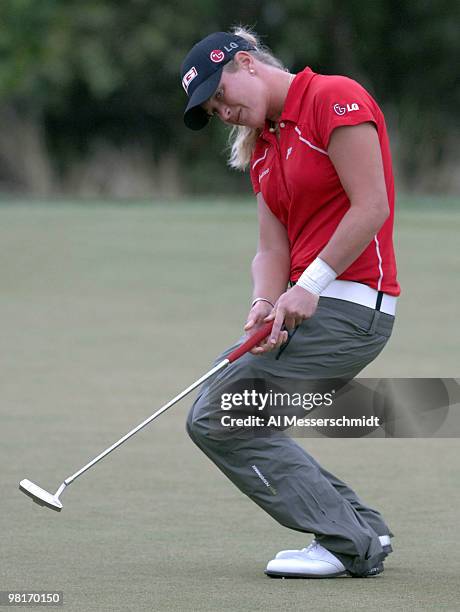 Suzann Pettersen at the 2007 Ginn Open at Ginn Reunion Resort in Reunion, Florida on April 15, 2007.