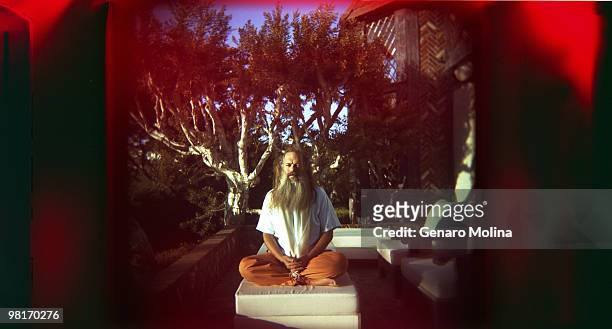 Music producer Rick Rubin poses at a portrait session for The Los Angeles Times in Malibu, CA on March 19, 2010. PUBLISHED IMAGE. CREDIT MUST READ:...