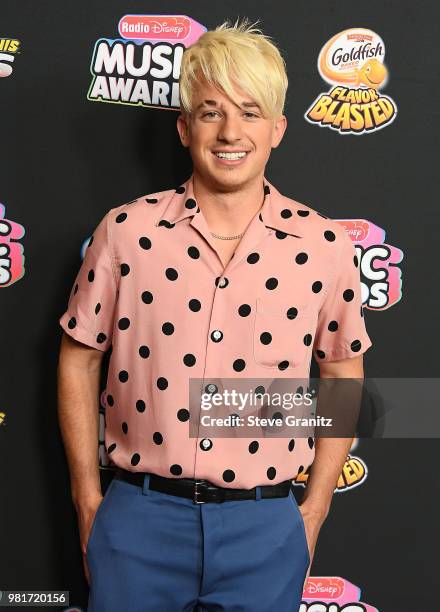 Charlie Puth arrives at the 2018 Radio Disney Music Awards at Loews Hollywood Hotel on June 22, 2018 in Hollywood, California.