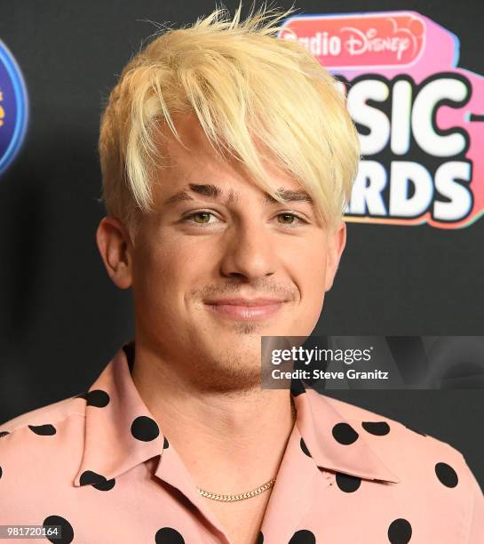 Charlie Puth arrives at the 2018 Radio Disney Music Awards at Loews Hollywood Hotel on June 22, 2018 in Hollywood, California.