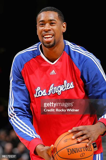 Bobby Brown of the Los Angeles Clippers smiles before the game against the Golden State Warriors on February 10, 2009 at Oracle Arena in Oakland,...
