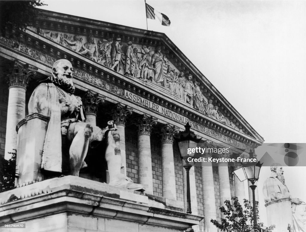 L'assemblée nationale à Paris