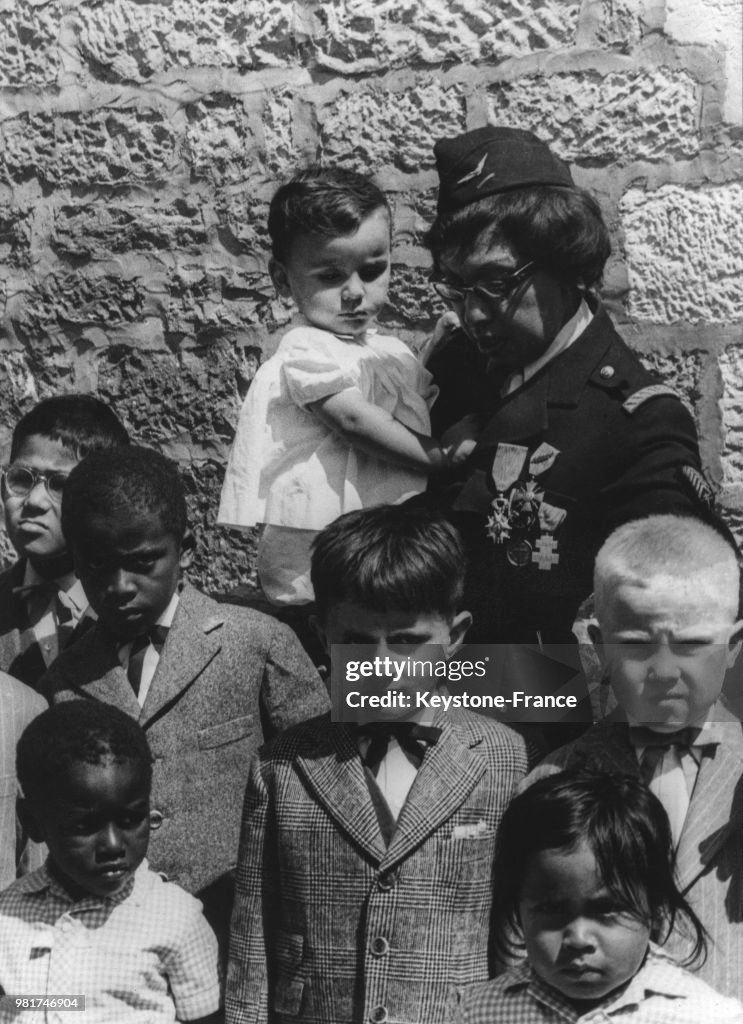 Joséphine Baker et ses enfants
