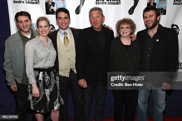 Actors Michael Stuhlbarg, Anna Chlumsky, Joseph Sousa, producer Israel Horovitz, Marcia Jean Kurtz and Chrostopher Whalen attends the Barefoot...
