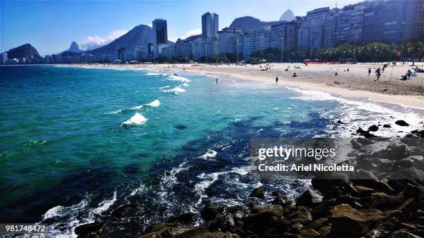 copacabana beach - nicoletta stock-fotos und bilder