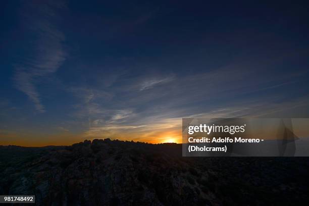 puesta de sol - puesta de sol - fotografias e filmes do acervo